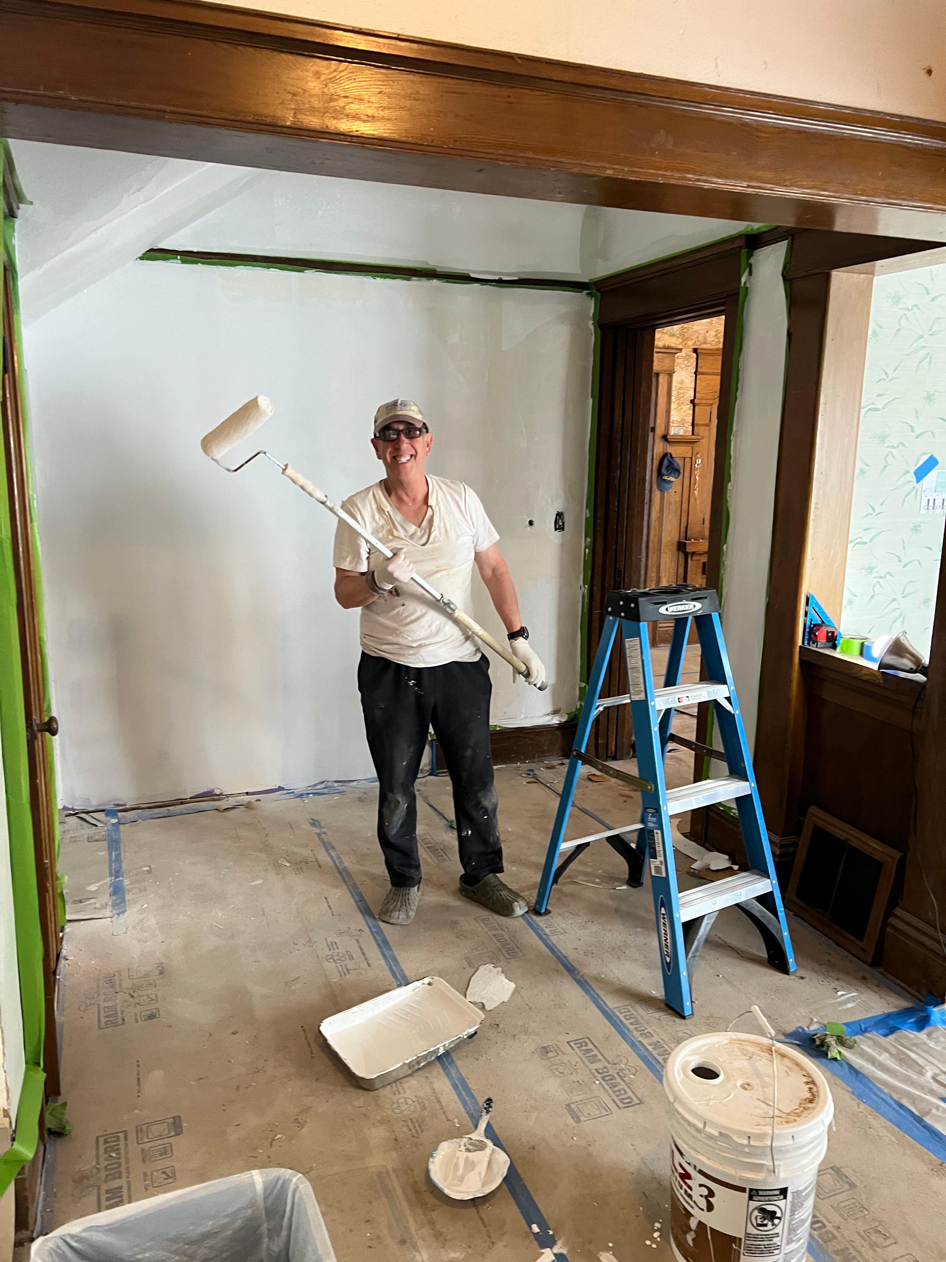 Bob Kronovet painting Sage House